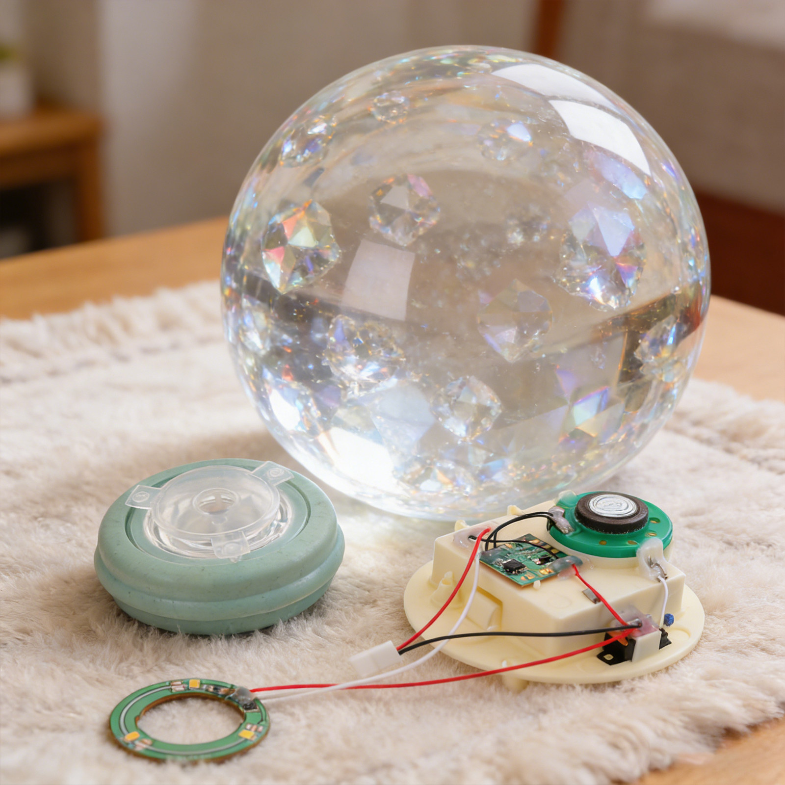 Snow Globe Movement with Music - огляд і ціна Plastic Dome Clear